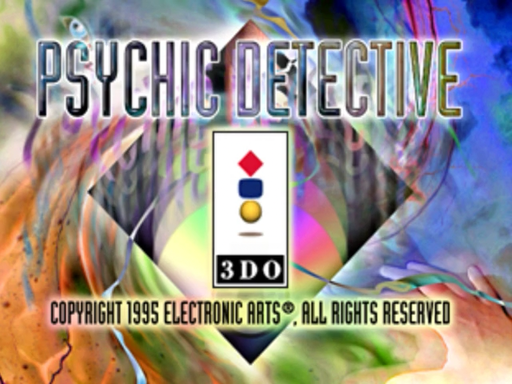 Psychic Detective title screen for 3DO